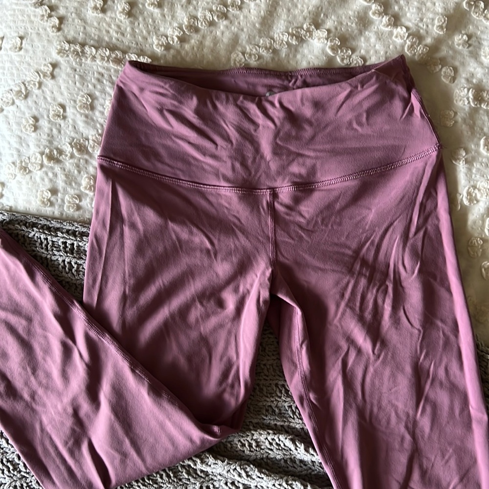 Cropped Dusty Orchid 90 degree leggings